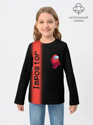 Детский лонгслив / AMONG US