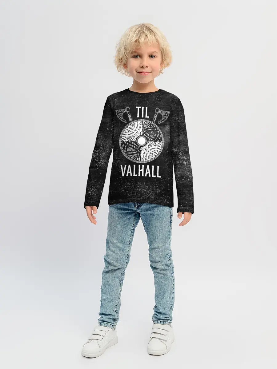Детский лонгслив / Till Valhall