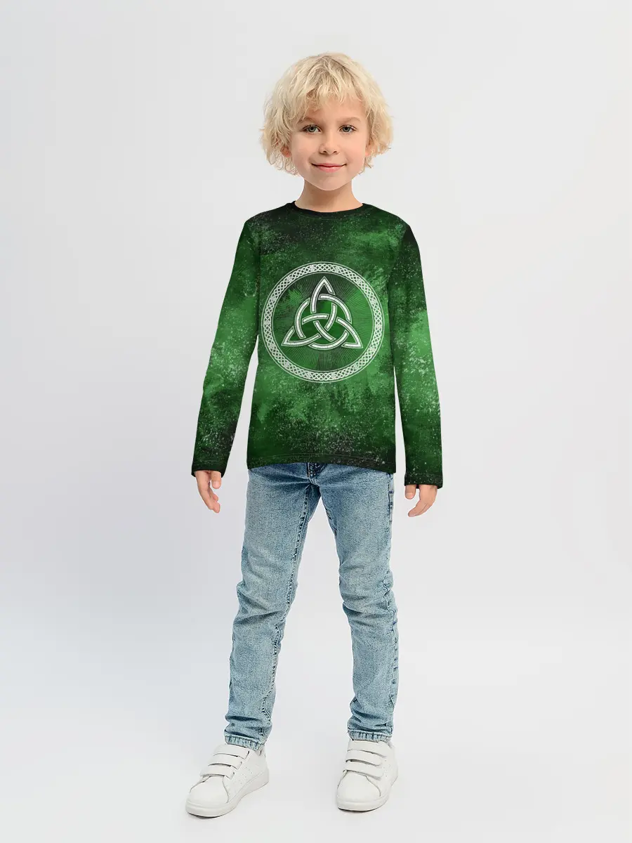 Детский лонгслив / Тринити