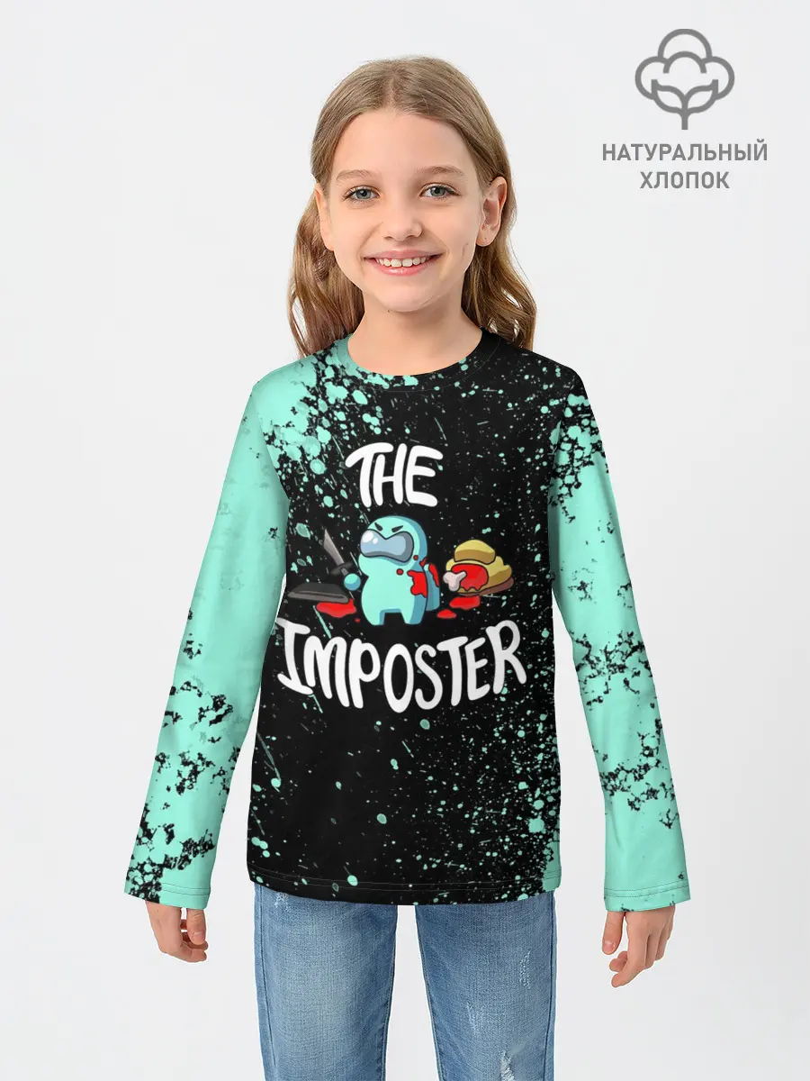 Детский лонгслив / AMONG US