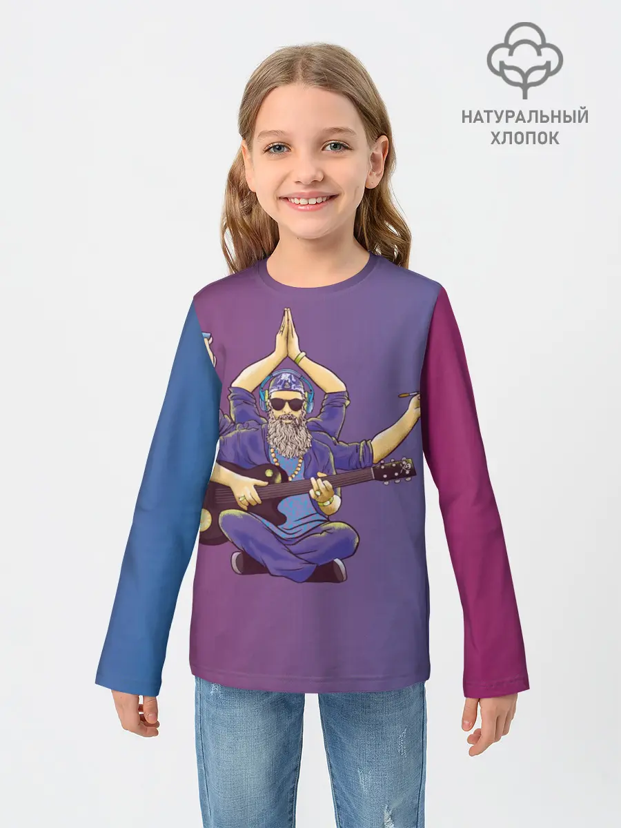 Детский лонгслив / БГ многорукий