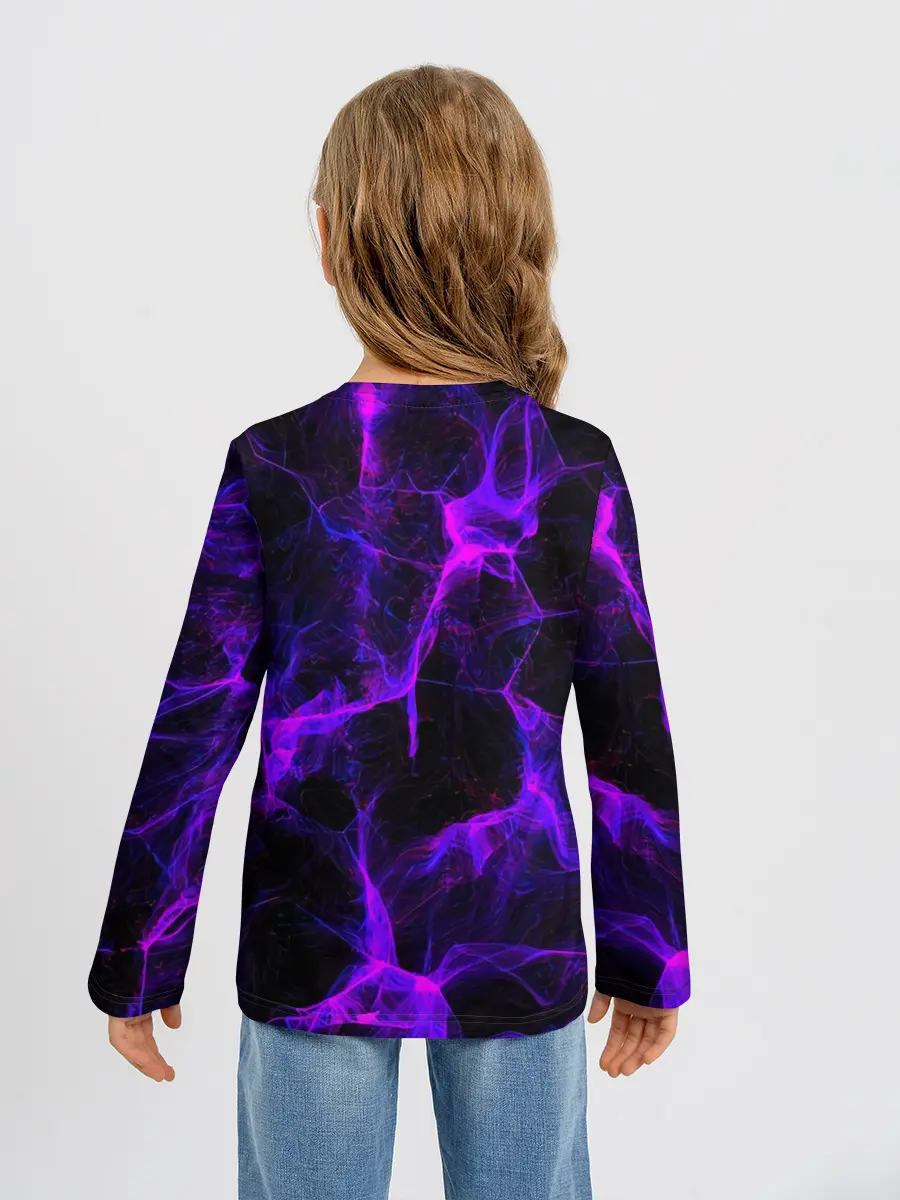 Детский лонгслив / Impostor NEON