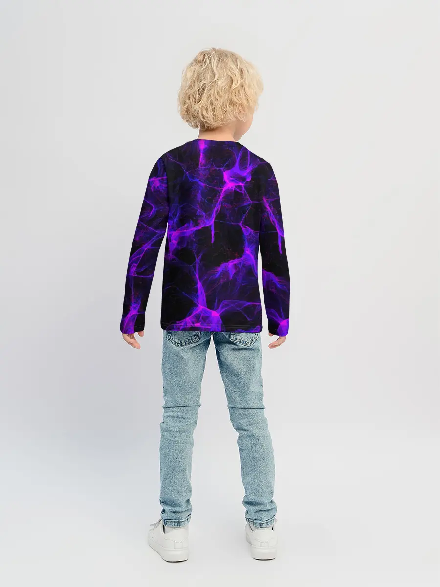 Детский лонгслив / Impostor NEON