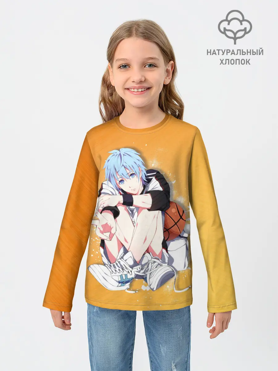 Детский лонгслив / Баскетбол Куроко