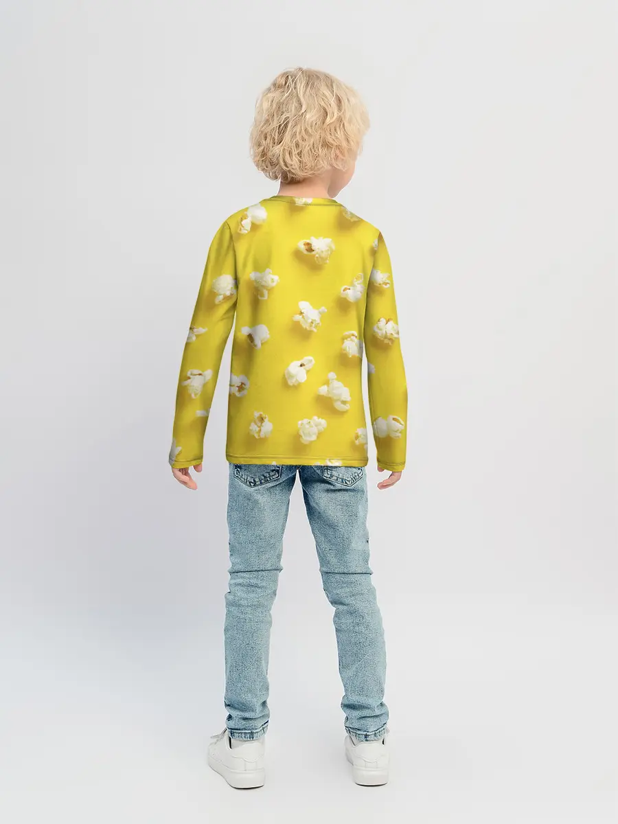 Детский лонгслив / Попкорн
