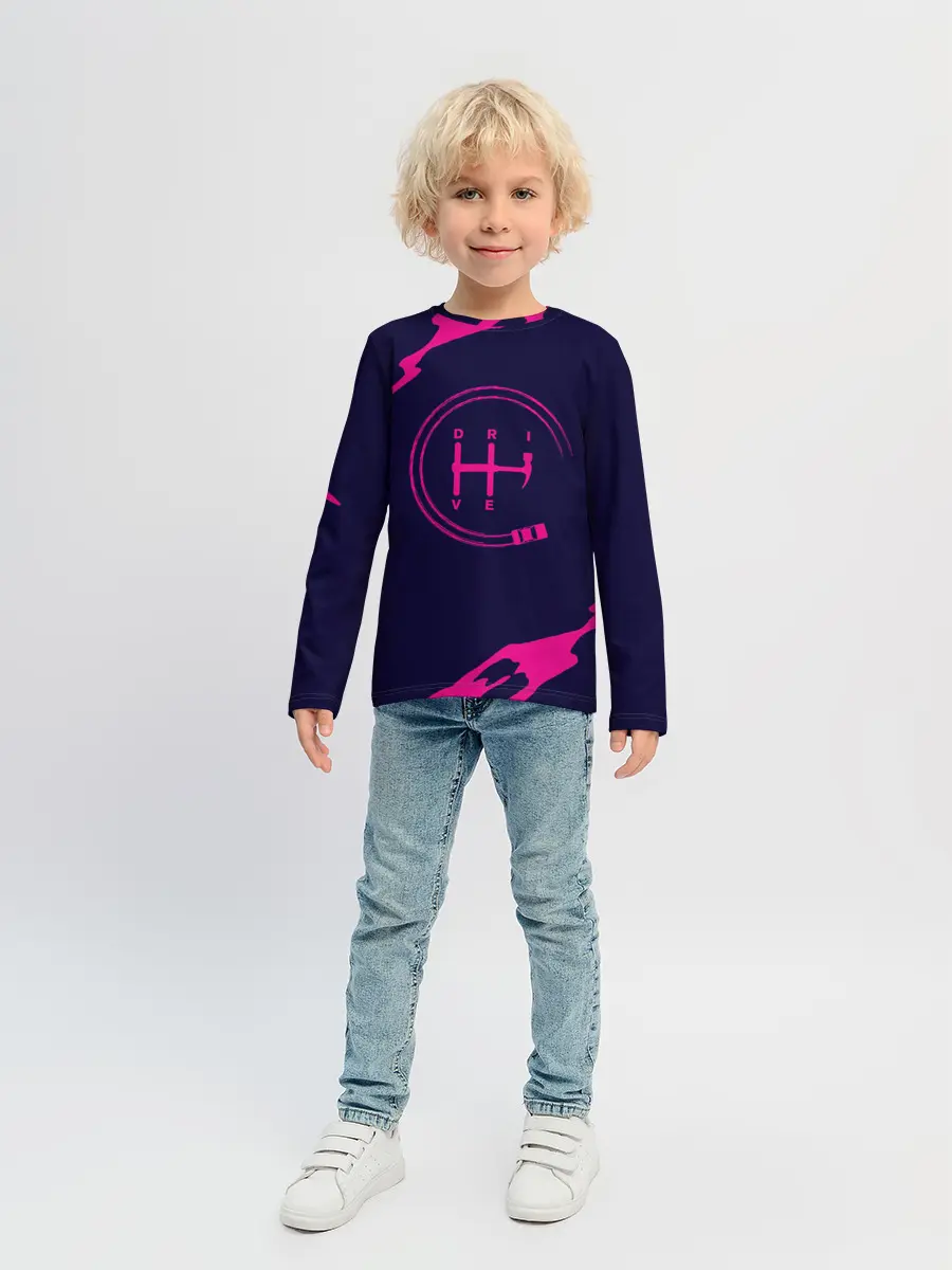 Детский лонгслив / Drive
