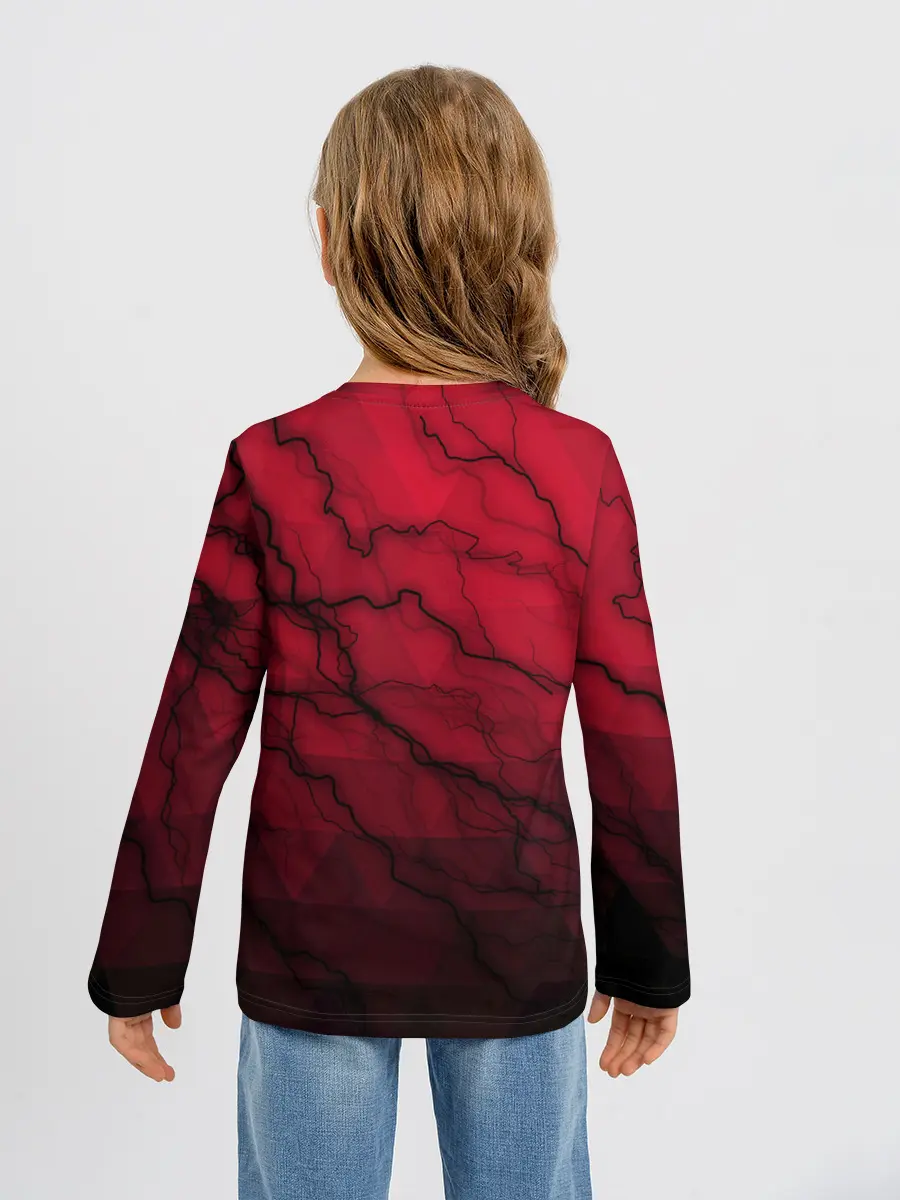 Детский лонгслив / Among Us Game.