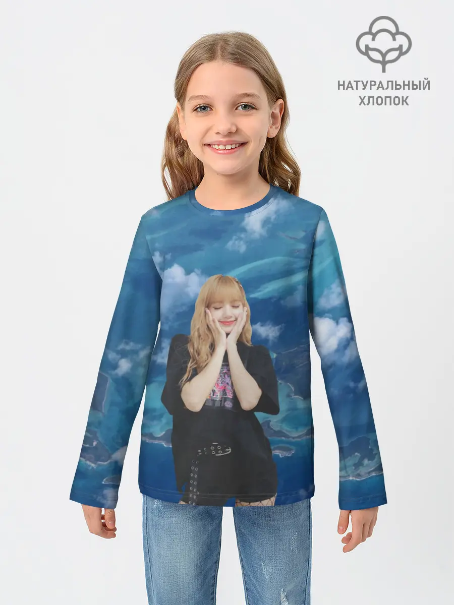 Детский лонгслив / LISA BLACKPINK