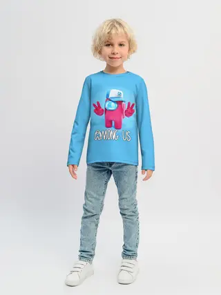 Детский лонгслив / AMONG US