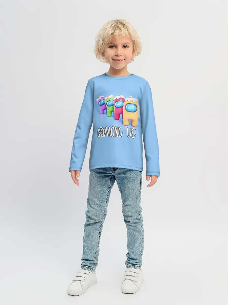 Детский лонгслив / AMONG US