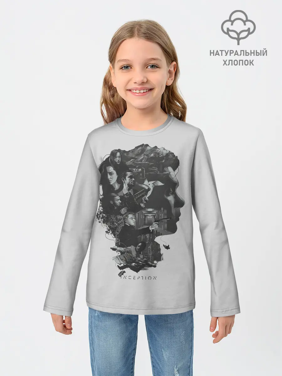 Детский лонгслив / Inception