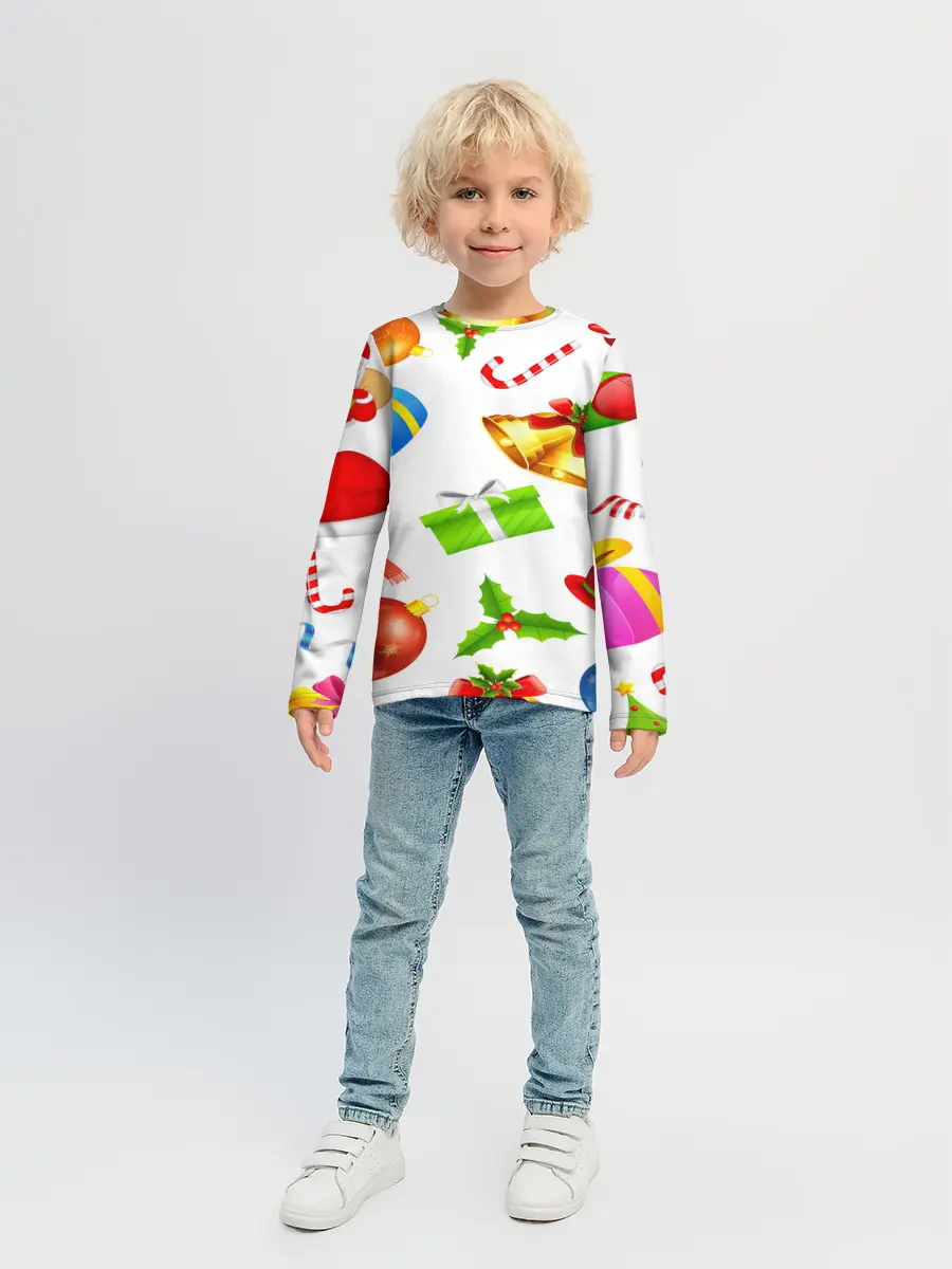 Детский лонгслив / Новый год!