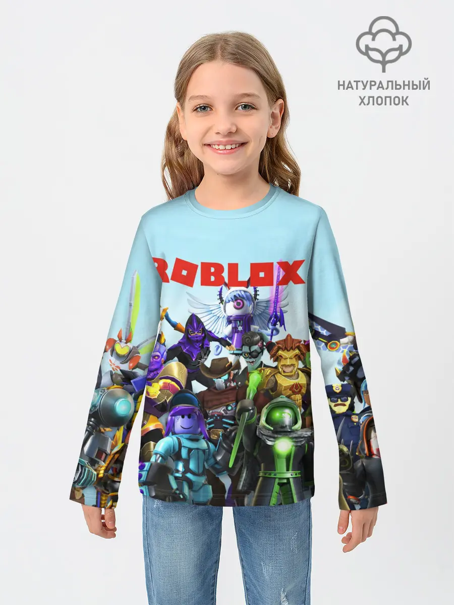 Детский лонгслив / ROBLOX