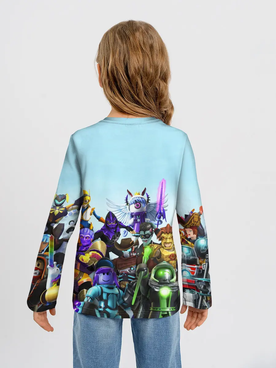 Детский лонгслив / ROBLOX