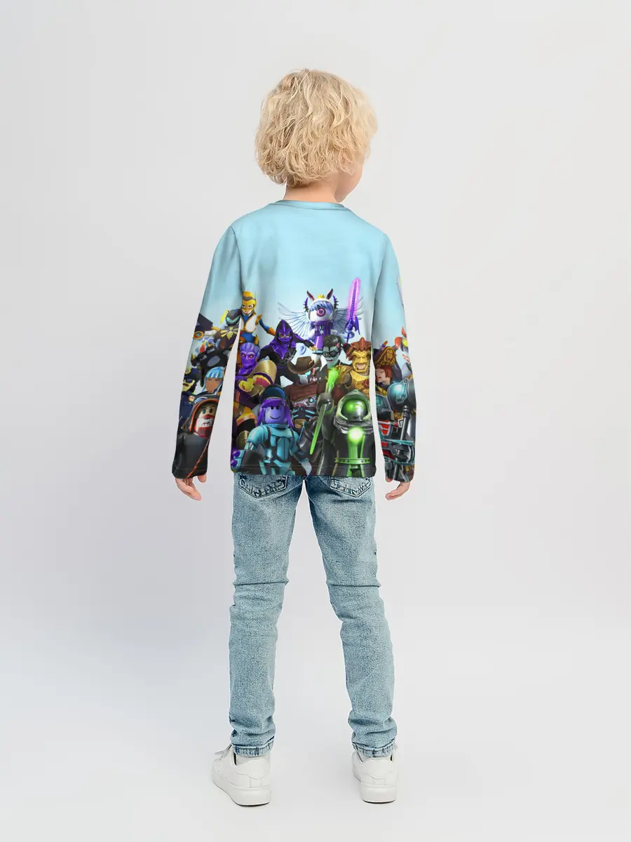 Детский лонгслив / ROBLOX