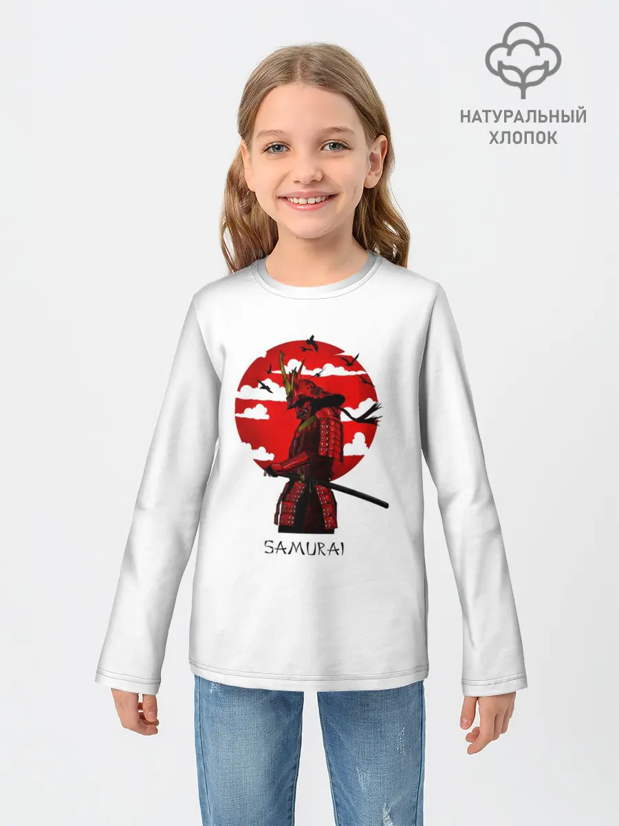 Детский лонгслив / Samurai