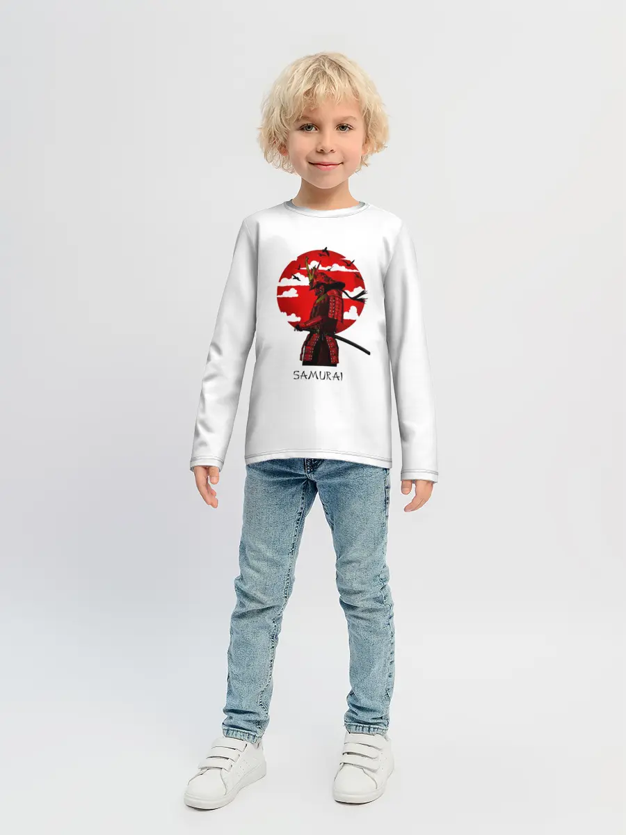 Детский лонгслив / Samurai
