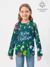 Детский лонгслив / Merry Christmas