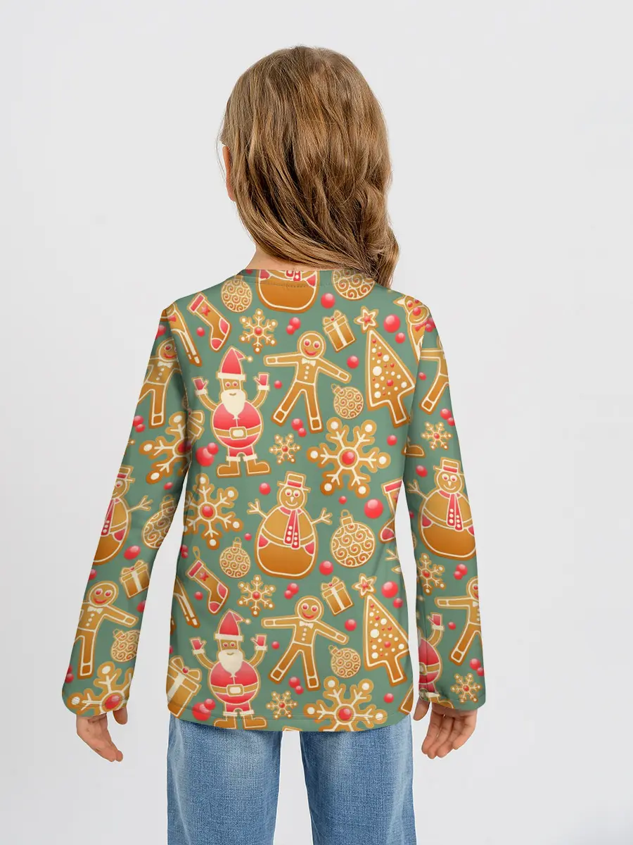 Детский лонгслив / Новый год 2021