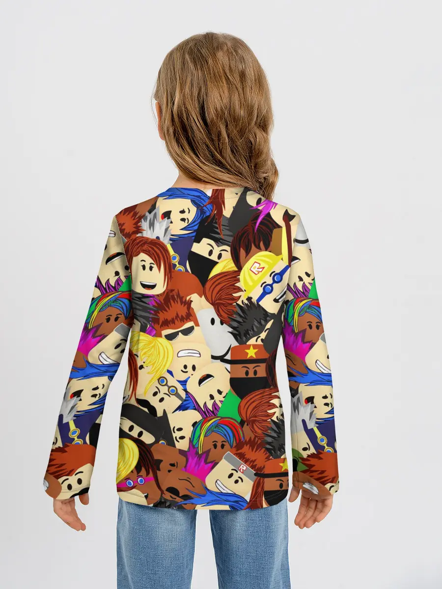 Детский лонгслив / ROBLOX