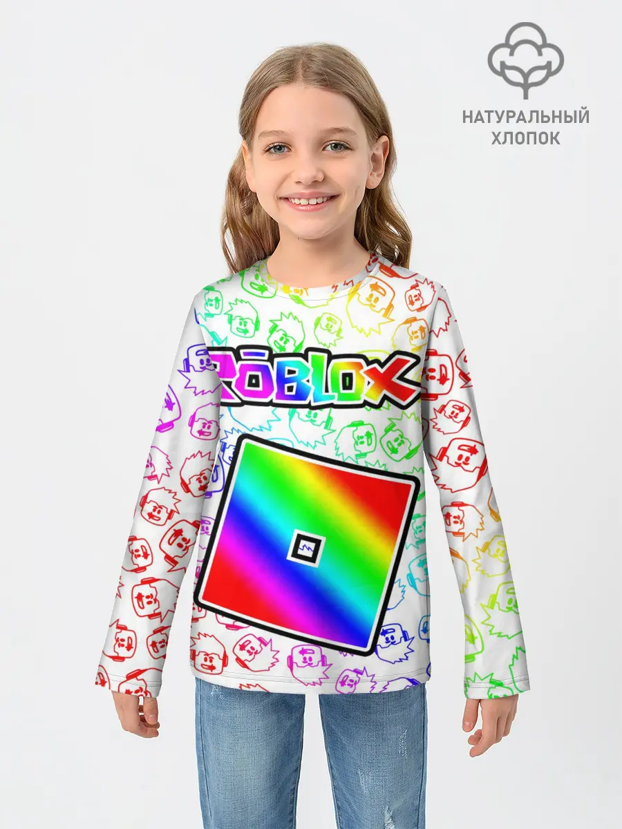 Детский лонгслив / ROBLOX