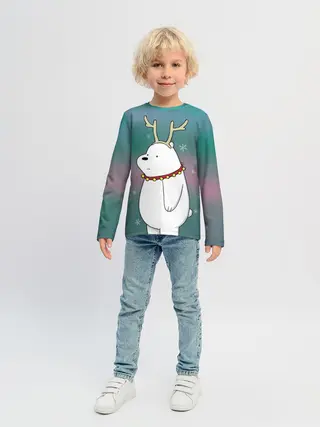 Детский лонгслив / Icebear