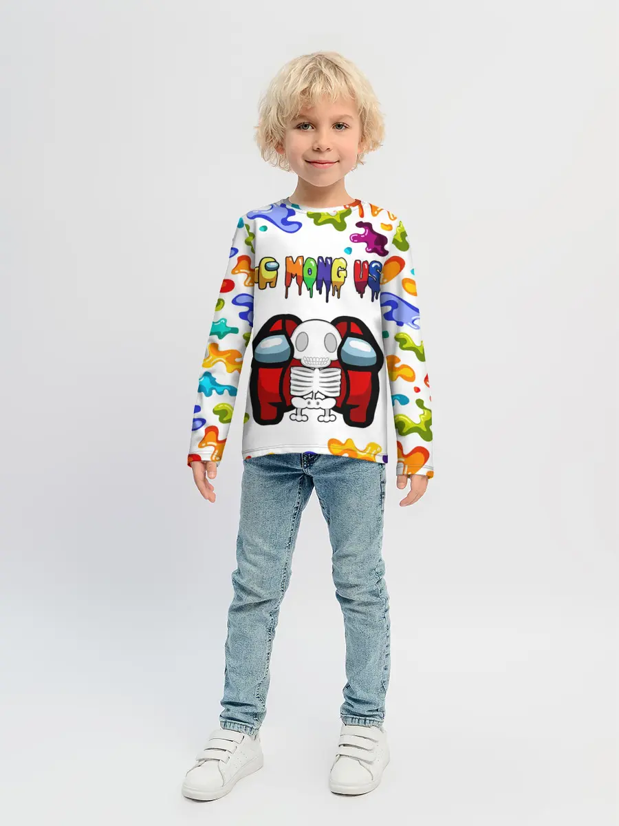 Детский лонгслив / AMONG US