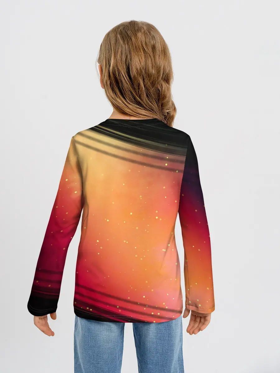 Детский лонгслив / AMONG US - КОТИК