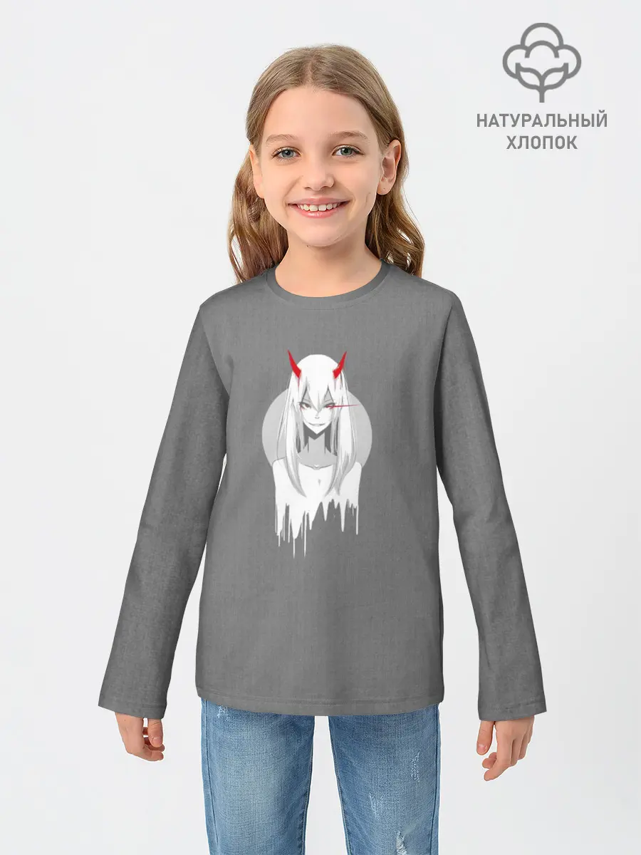 Детский лонгслив / Убийца Напарников Zero Two