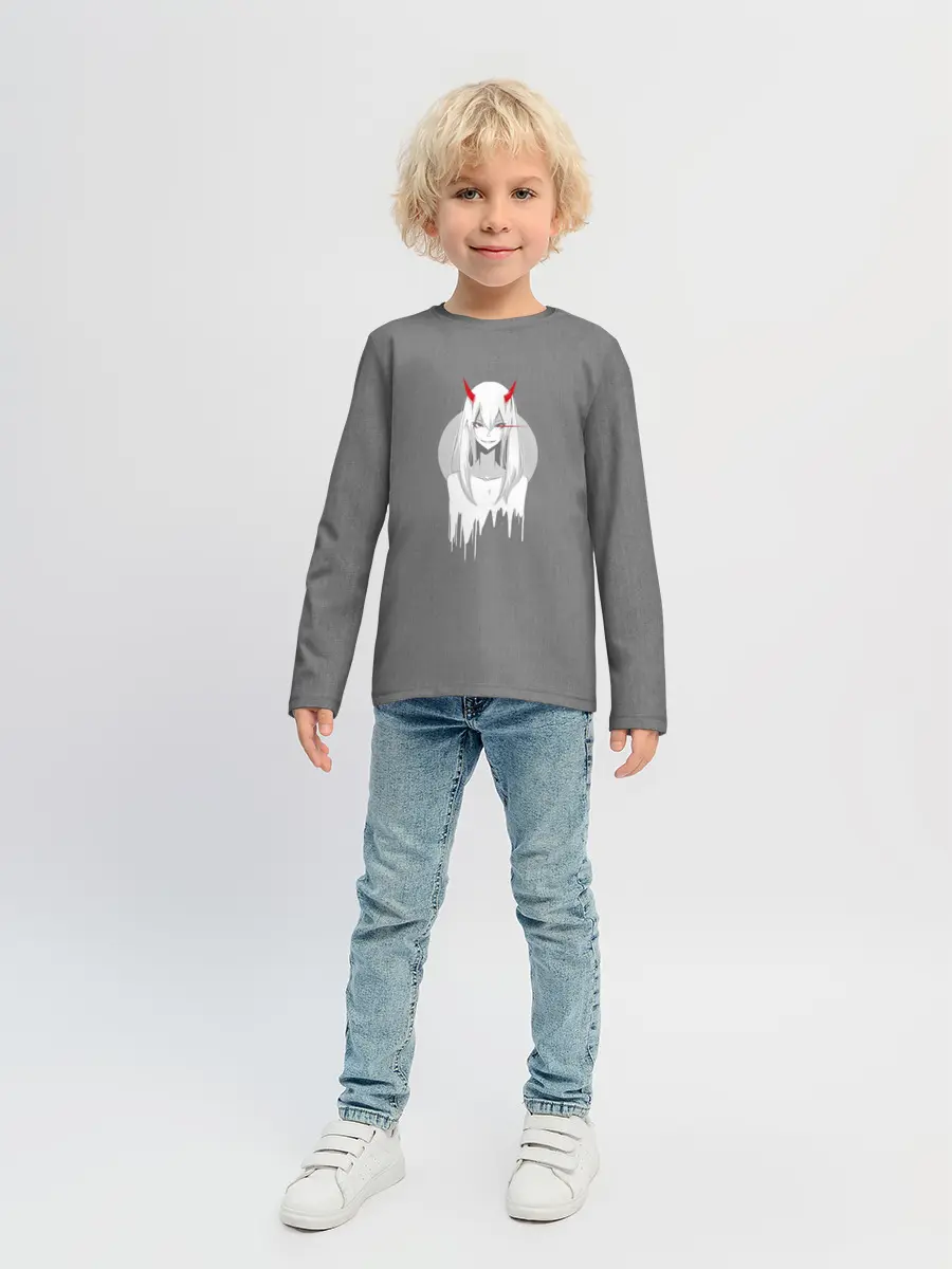 Детский лонгслив / Убийца Напарников Zero Two