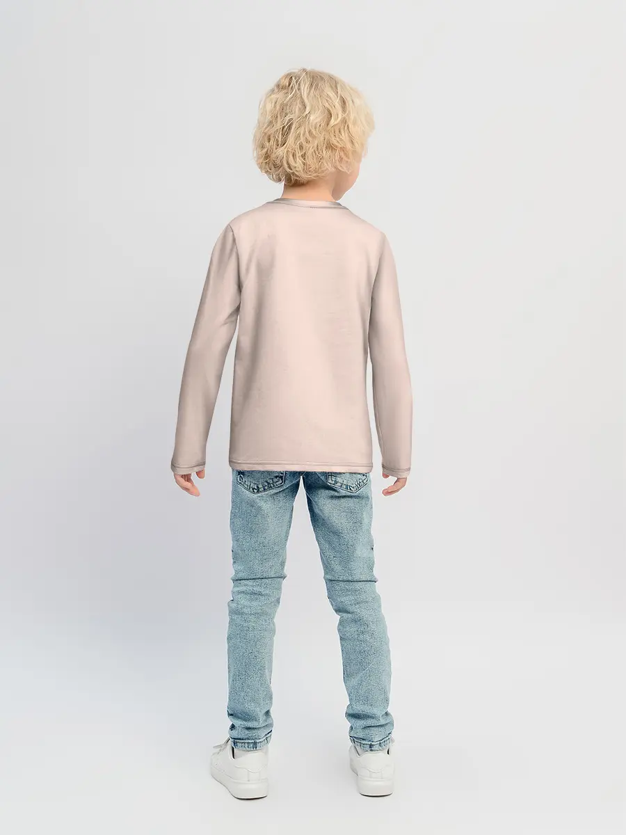 Детский лонгслив / Surprised anime face