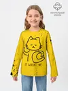Детский лонгслив / AMONG US - КОТИК