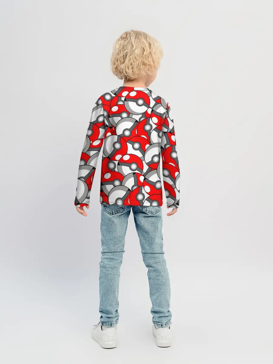 Детский лонгслив / ПИКАЧУ