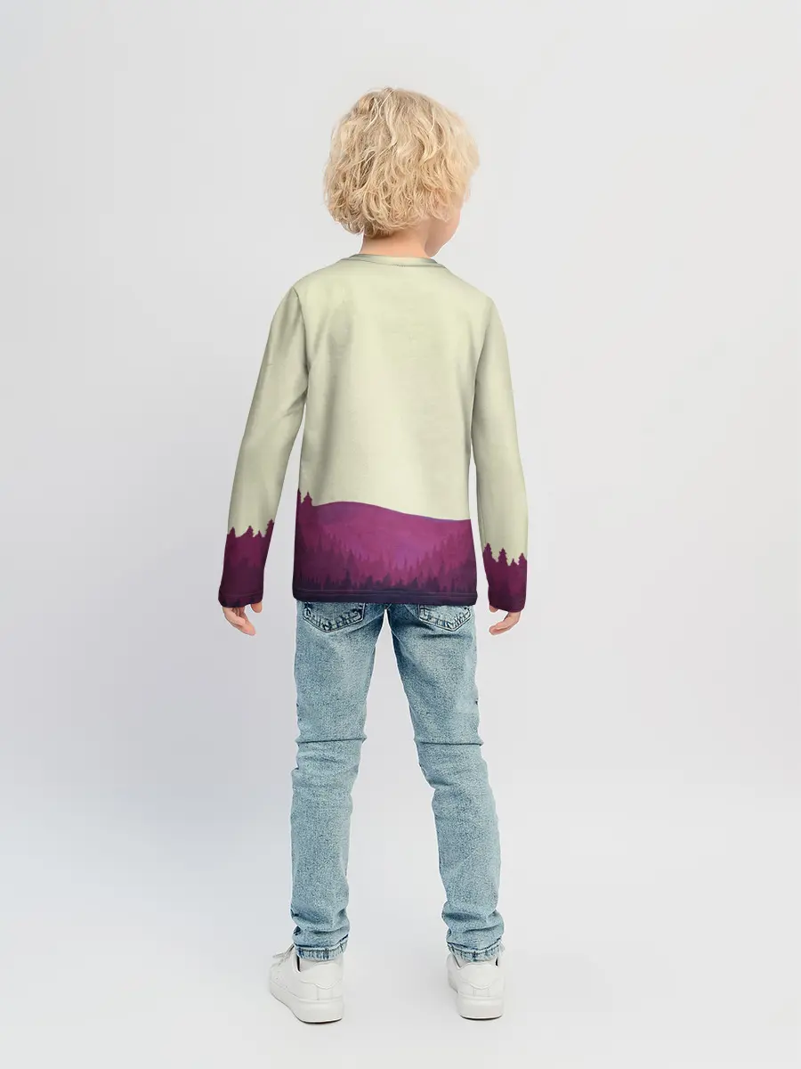 Детский лонгслив / Armored bear