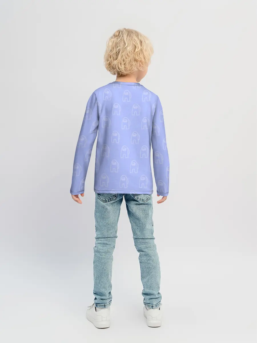 Детский лонгслив / Among Us