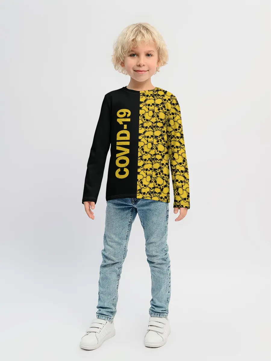 Детский лонгслив / COVID-19