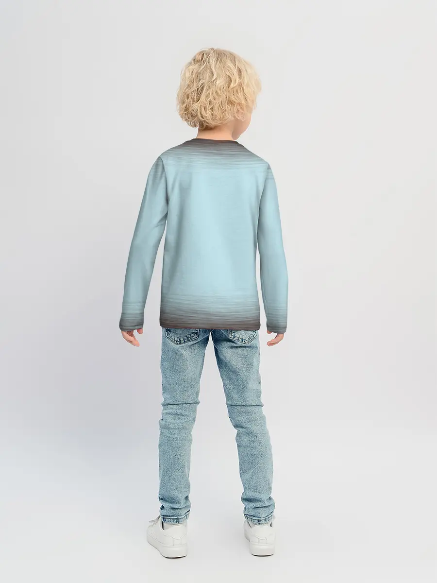 Детский лонгслив / AMONG US - LOVE