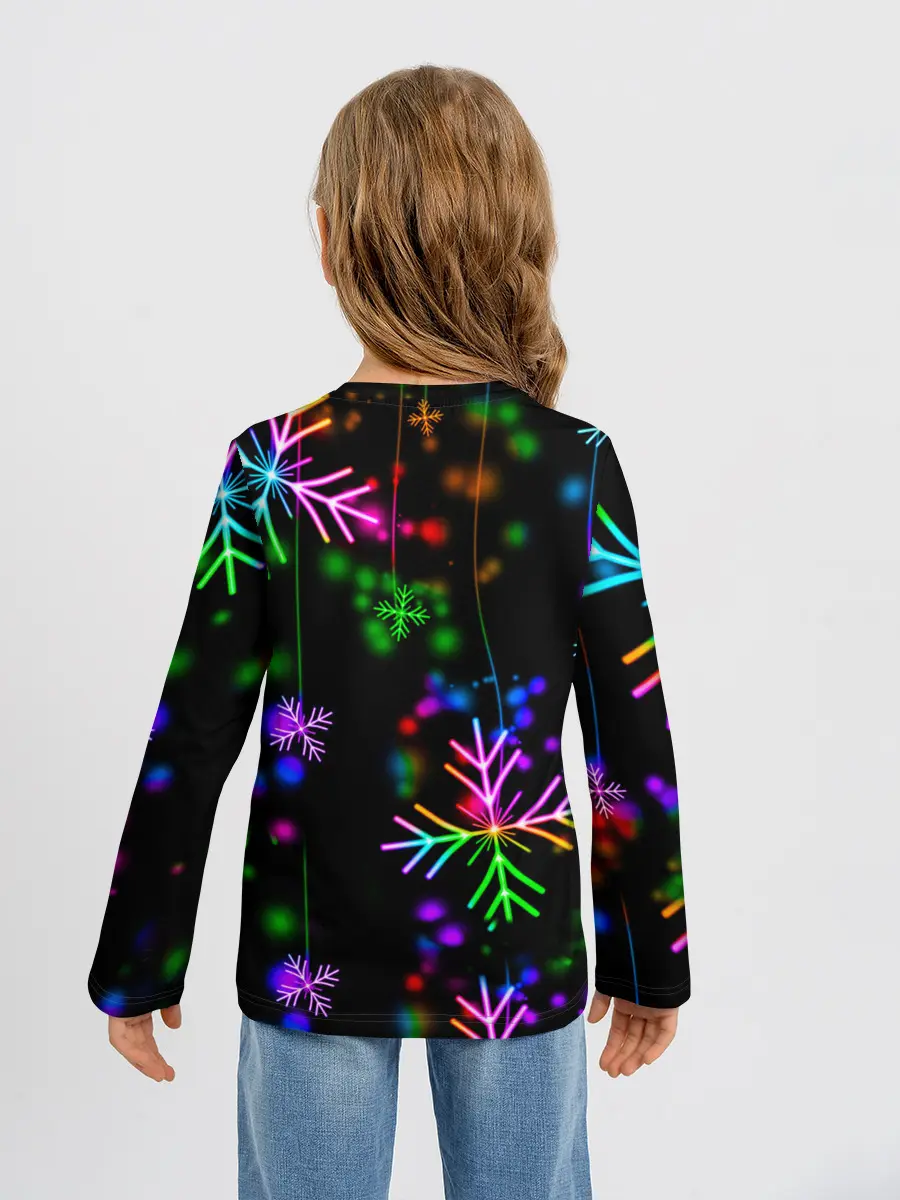 Детский лонгслив / Among Us New Year