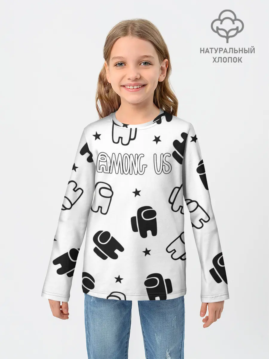 Детский лонгслив / AMONG US