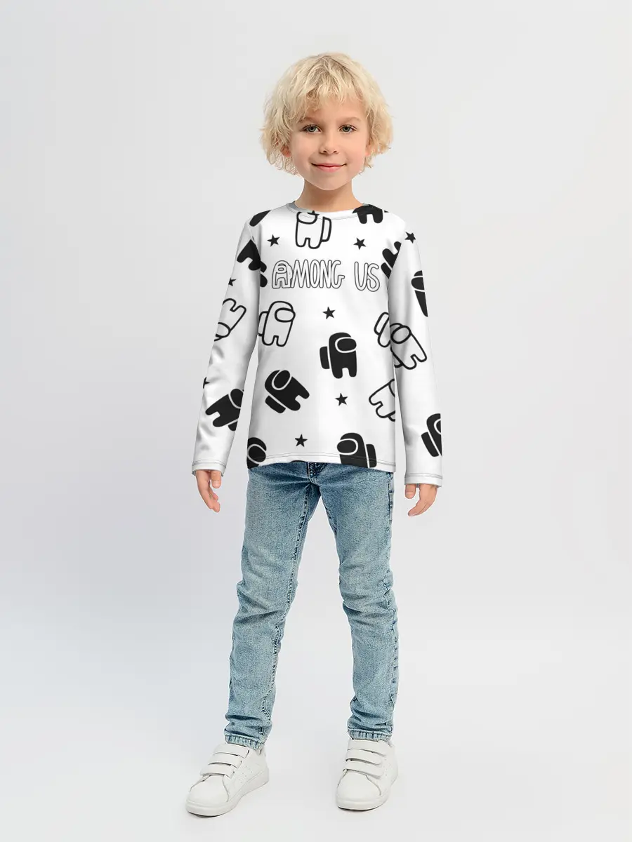 Детский лонгслив / AMONG US