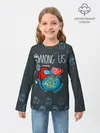 Детский лонгслив / Among Us