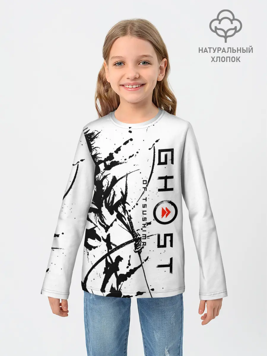 Детский лонгслив / Ghost of Tsushima