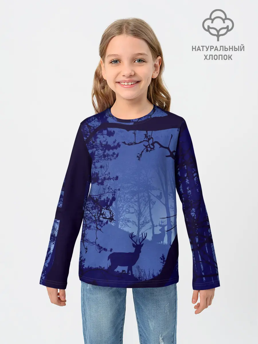 Детский лонгслив / ЛЕС