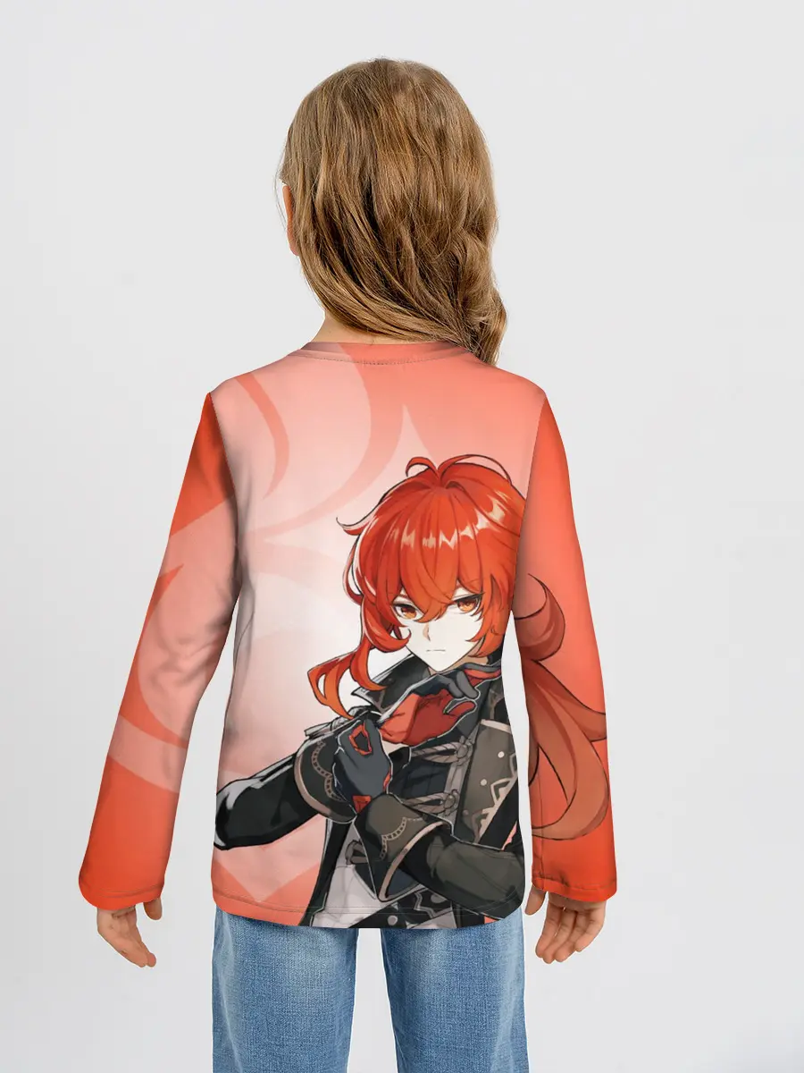 Детский лонгслив / GENSHIN IMPACT, ДИЛЮК