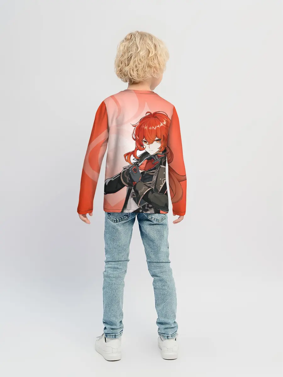 Детский лонгслив / GENSHIN IMPACT, ДИЛЮК