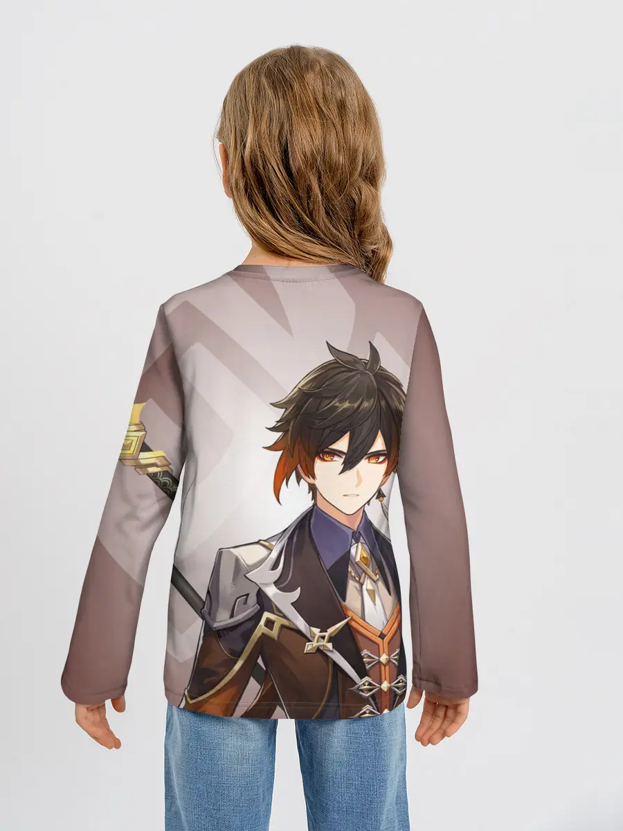 Детский лонгслив / GENSHIN IMPACT, ЧЖУН ЛИ