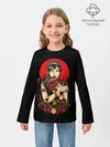 Детский лонгслив / ДЕВУШКА В МАСКЕ