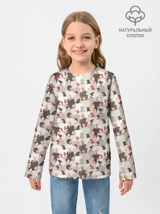 Детский лонгслив / КоронаВирус