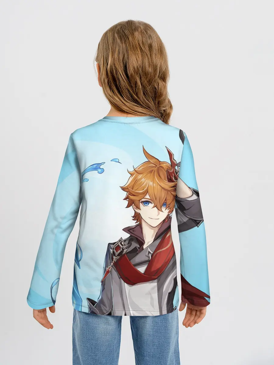 Детский лонгслив / GENSHIN IMPACT, ТАРТАЛЬЯ