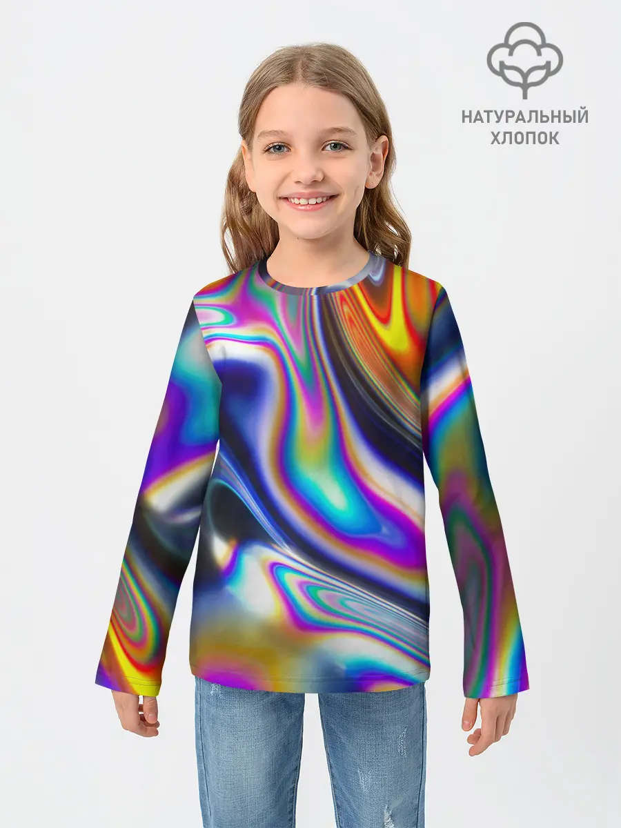Детский лонгслив / Токсичный